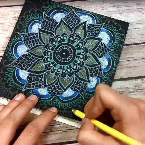 Black Artist Tiles & the Versatility of Black Paper