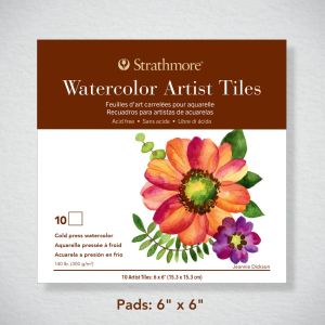 Watercolor Tiles Pad