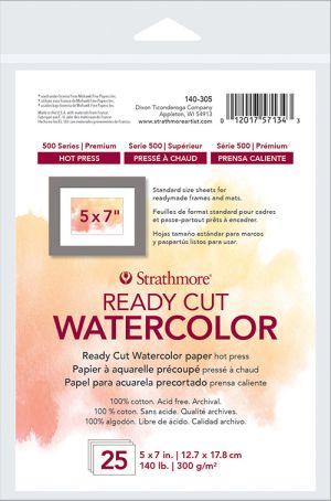 500 Series Ready Cut Watercolor - Strathmore Artist Papers