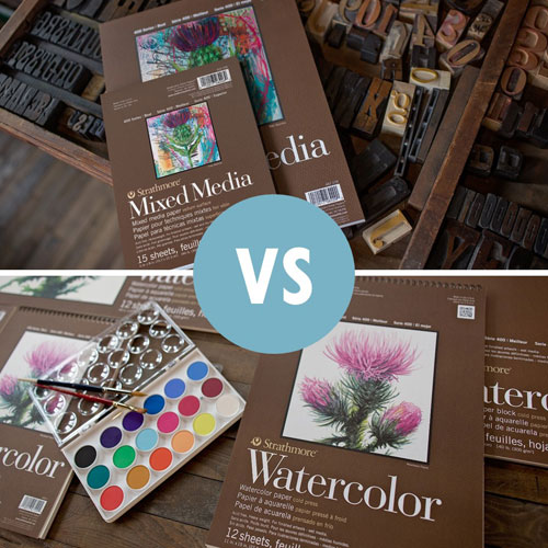 Watercolor Canvas vs. Watercolor Paper – What's the Difference