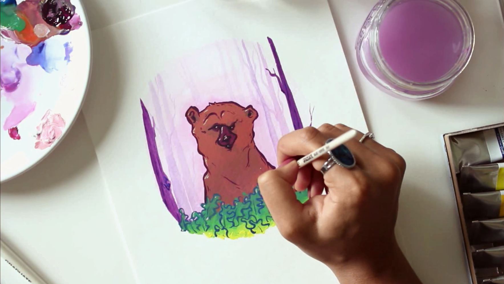 9 reasons why you should try gouache paint - Artists & Illustrators