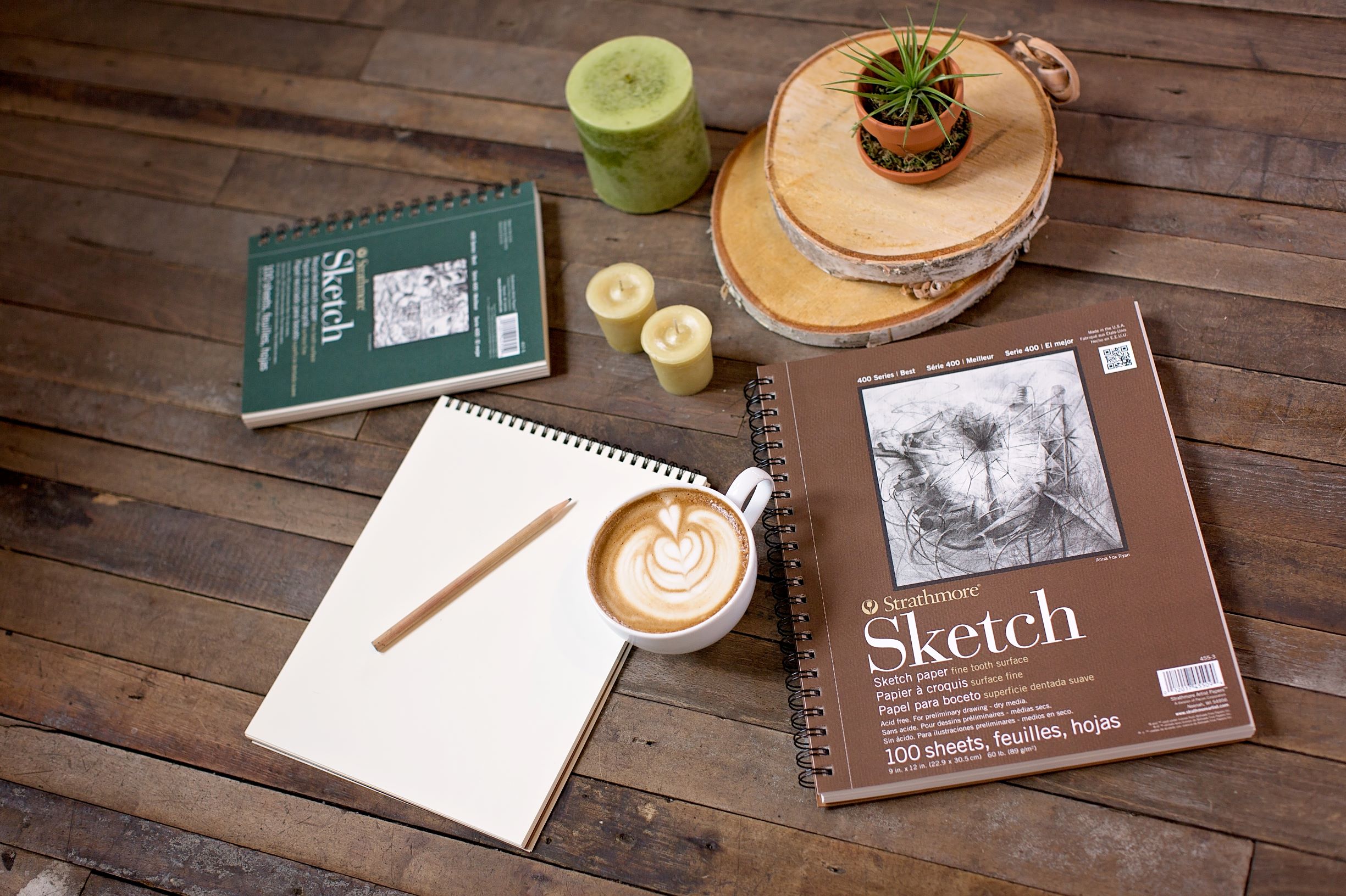 Strathmore 400 Series Recycled Toned Sketch Paper Pads