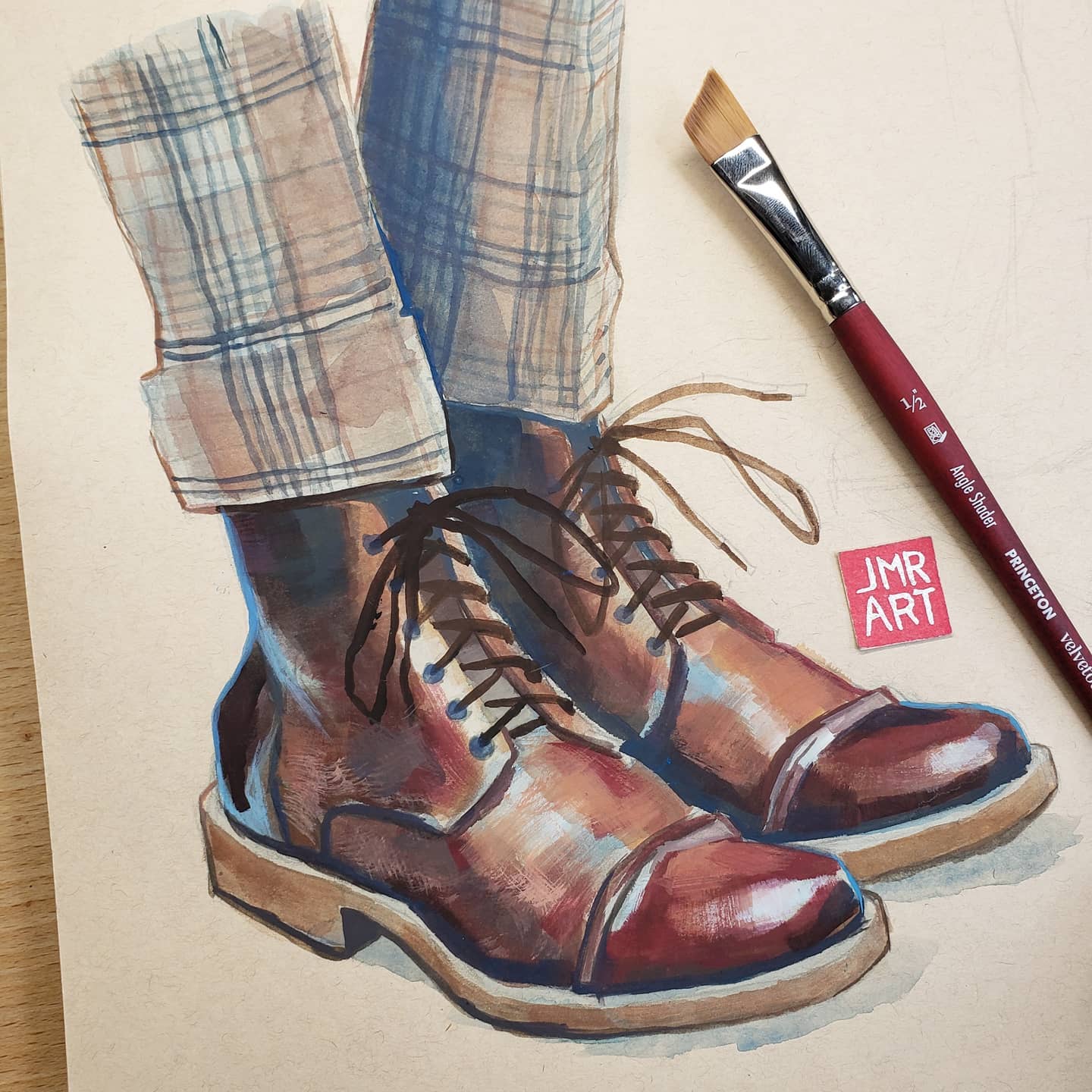 Color pencil drawing on toned tan paper (+10 hours of work) :  r/somethingimade