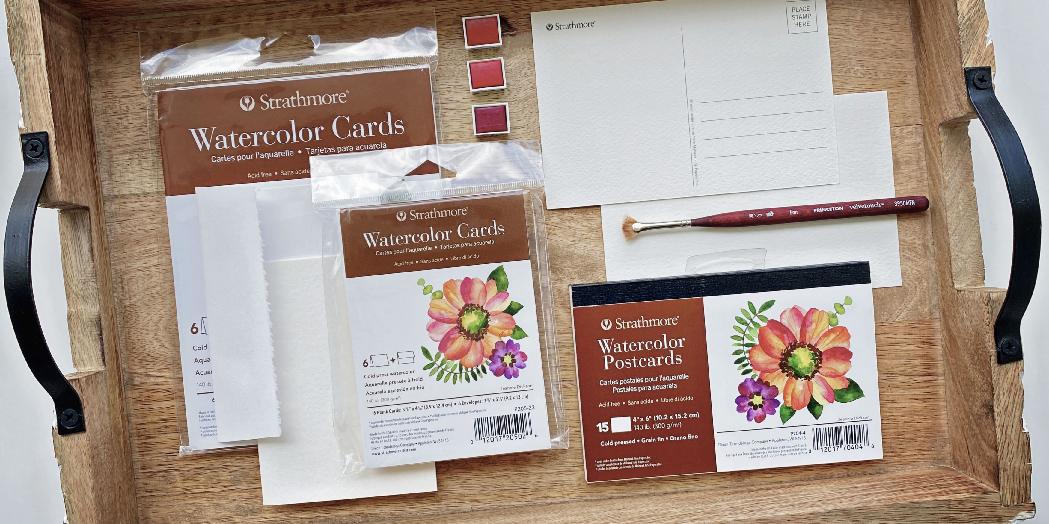 Strathmore Blank Watercolor Postcards Pad Of 15 [Pack Of 3]