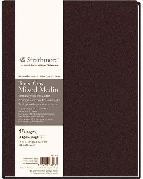 MULTI-MEDIA SKETCH Book. Wire Bound. Journal Style. Multi-Media. (8.5 x  11) 